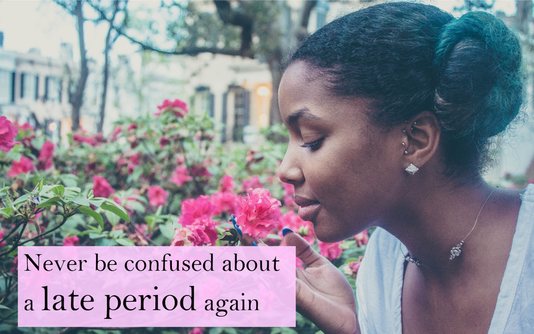 Never be confused about a late period again